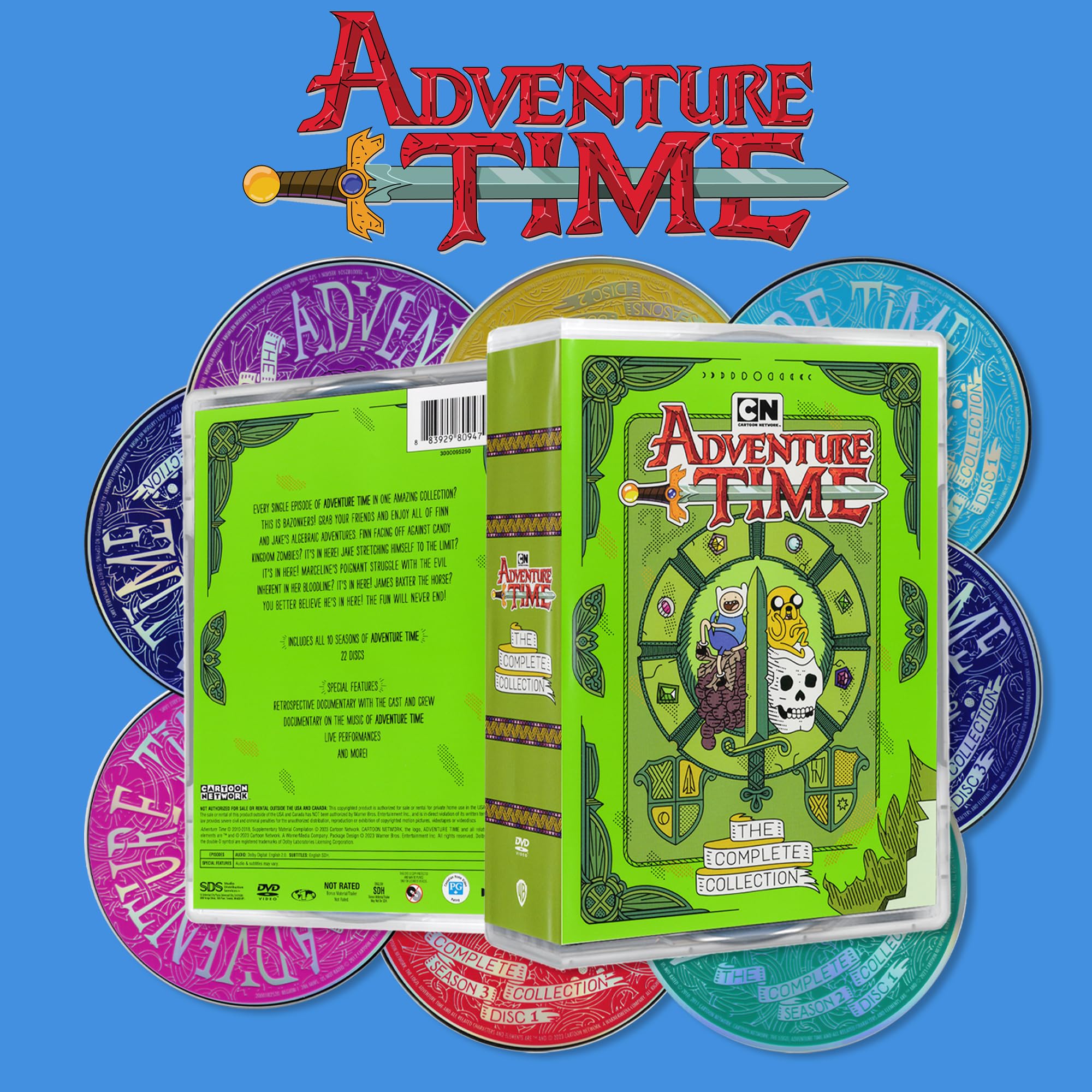 アニメ ADVENTURE TIME THE COMPLETE COLLECTION Amazon.com: Adventure Time 